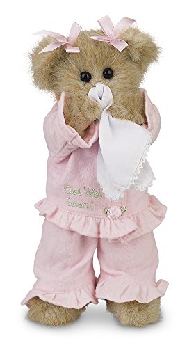 Bearington Sicky Vicky Get Well Soon Stuffed Animal Teddy Bear 10'