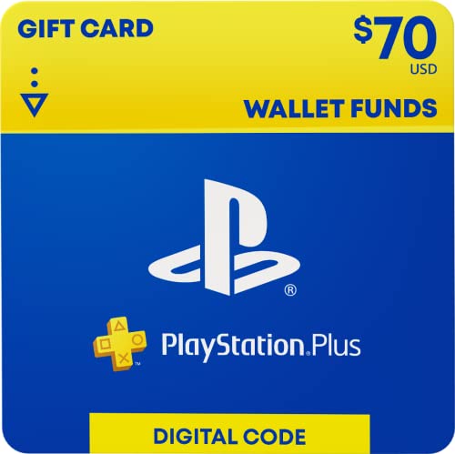 $70 PlayStation Plus – Wallet Funds [Digital Code]