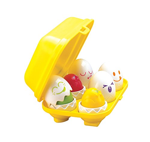 TOMY Toomies Squeak Toy, Hide & Squeak Eggs