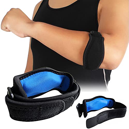 VIPMOON Tennis Elbow Brace, 2 Pack Tendonitis Elbow Brace Pads - Effective Pain Relief for Tennis & Golfer's Elbow for Men & Women