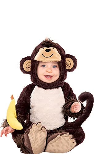 Baby Monkey Around Costume - Infant 0-6 Months, 1 Pc