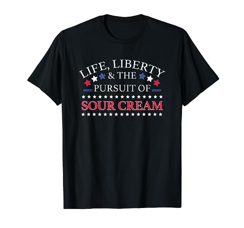 Funny Sour Cream Novelty Gift T-Shirt