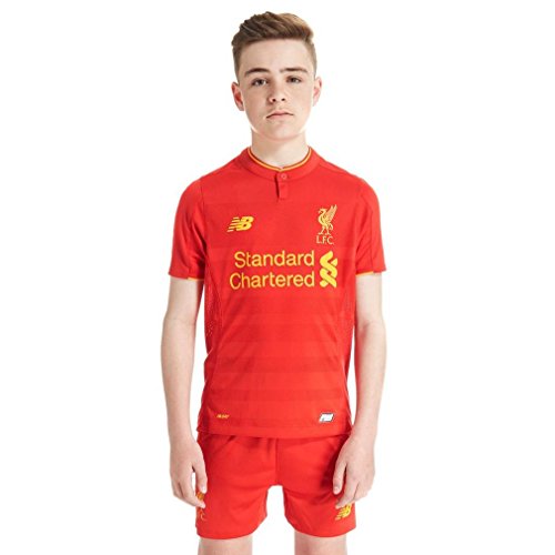 New Balance Kids Liverpool Home Soccer Jersey 2016/2017 (Youth Large) Red
