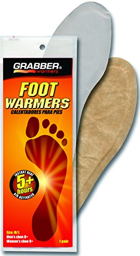 Grabber Foot Warmer Heat Treat 5 Plus Hr 1 Pair, Size M/L