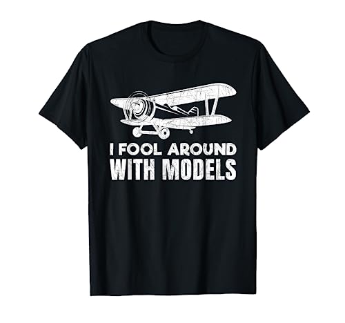 Funny RC Model Airplane Prop Plane Pilot Gift T-Shirt