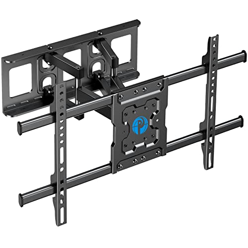 Pipishell TV Wall Mount Full Motion for Most 37-75 Inch LED LCD OLED TVs, Wall Bracket TV Mount Articulating Swivel Tilt Extension Leveling Holds up to 132lbs Max VESA 600x400mm Fits 12/16' Wood Stud
