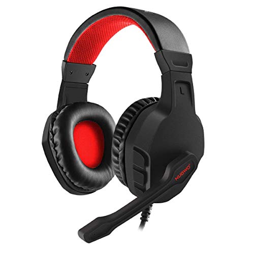 NUBWO U3 3.5mm Gaming Headset for PC, PS4, PS5, Laptop, Xbox One, Mac, iPad, Switch/ Computer Game , Over Ear Flexible Microphone Volume Control with Mic