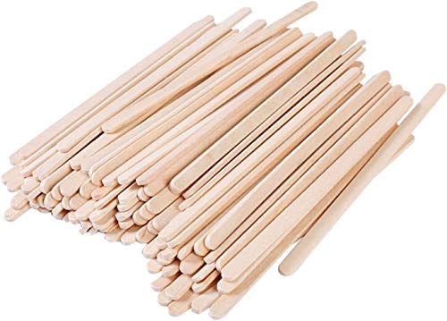 Coffee Stirrers Sticks,Disposable Wooden Coffee Stick Beverage Stirrers, Suitable For Coffee Nook Tea Drinks and Bartending, 7 Inches,200 Sticks.