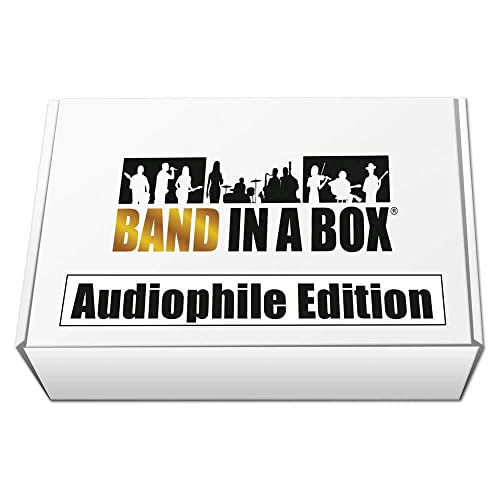 Band-in-a-Box 2022 Audiophile - Create Your Own Backing Tracks - Audio Software for Windows