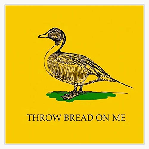 LAD Studio Throw Bread On Me Sticker Vinyl Bumper Sticker Decal Waterproof 5'