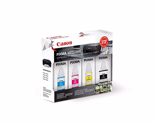 Canon GI-290 CMYK PIXMA MegaTank Toner Accessory Kit (4 Color)- New