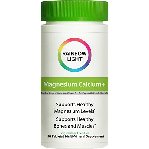 Rainbow Light, Magnesium Calcium Plus, 90-Count