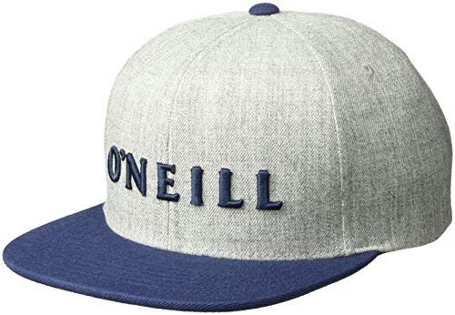 O'NEILL Men's Prevail Snapback Hat, Heather Grey, ONE