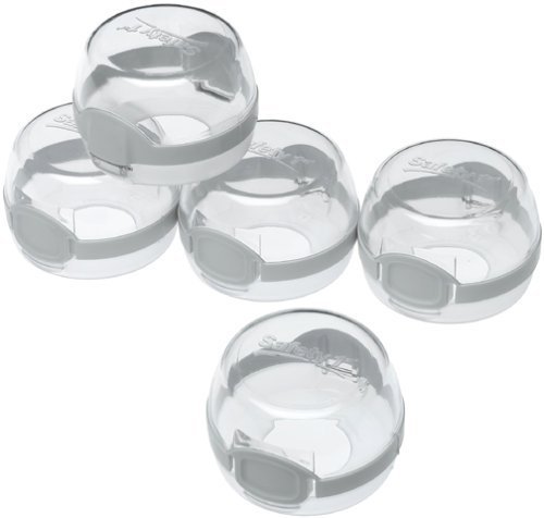 Safety 1st Clear View Stove Knob Covers, 2X5-Pack