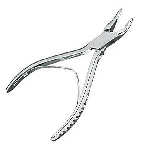 SurgicalOnline Dental Rongeurs Blumenthal 6' 45 Degree Double Spring Dentist Plier Surgical Grade Stainless Steel Doctor Dental Tools