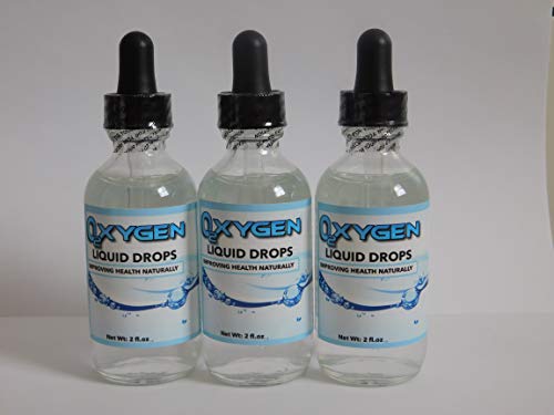 Oxygen 02 Liquid Drops Dropper Stabilized Oxygen Energy Concentrated Health