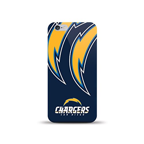 MIZCO SPORTS Case, HJ Power for Apple iPhone 6 4.7' (All Carrier) Hard Glossy Image Case San Diego Chargers