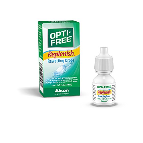 Opti-Free Replenish Rewetting Drops,10-mL,0.33 Fl Oz