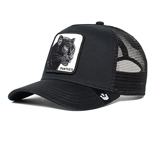 Goorin Bros. The Farm Original Core Unisex Adjustable Snapback Trucker Hat, Black The Panther, One Size