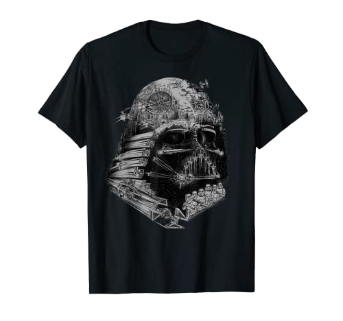 Star Wars Darth Vader Build The Empire Graphic T-Shirt T-Shirt