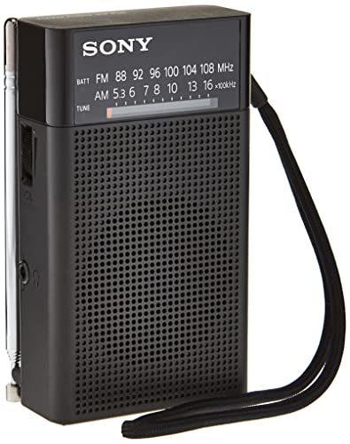 Sony ICFP26 Portable AM/FM Radio,Black