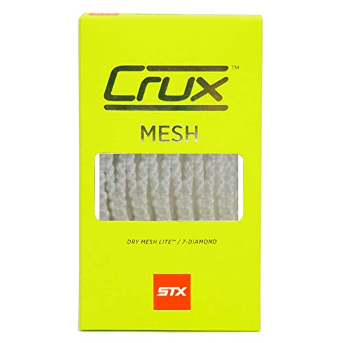 STX Crux Mesh Women's Lacrosse Mesh Stringing Piece White