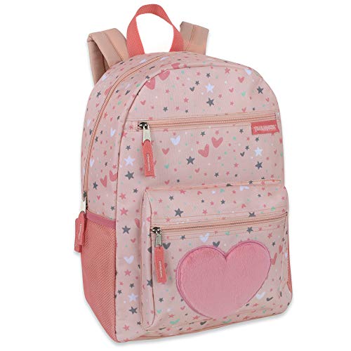 Girl's Backpack With Plush Applique And Multiple Pockets …