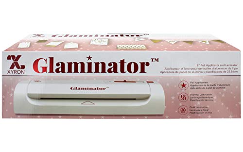 Xyron Glaminator Foil Laminator, 9' Lamination Machine, Includes Gold Foil (628120)