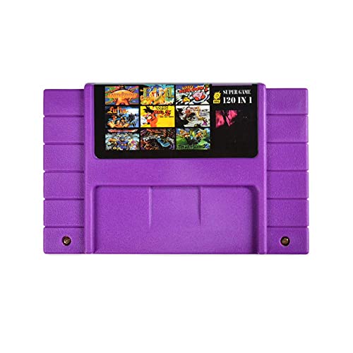 120 in 1 Game Cartridge Multi Cart 16 Bit SNES Game Multicart Card RPG Heaven Cartridge Battery Save for s nes game console