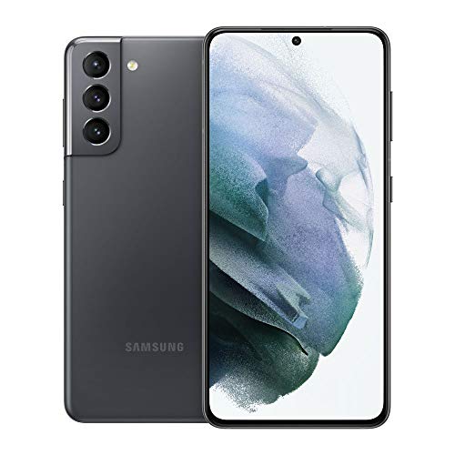 Samsung Electronics Samsung Galaxy S21 5G | Factory Unlocked Android Cell Phone | US Version 5G Smartphone | Pro-Grade Camera, 8K Video, 64MP High Res | 128GB, Phantom Gray (SM-G991UZAAXAA)