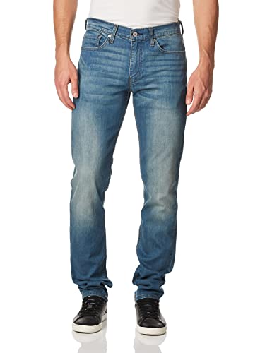 Levi's Men's 511 Slim Fit Jeans (Regular and Big & Tall), Throttle-Stretch, 34W x 32L
