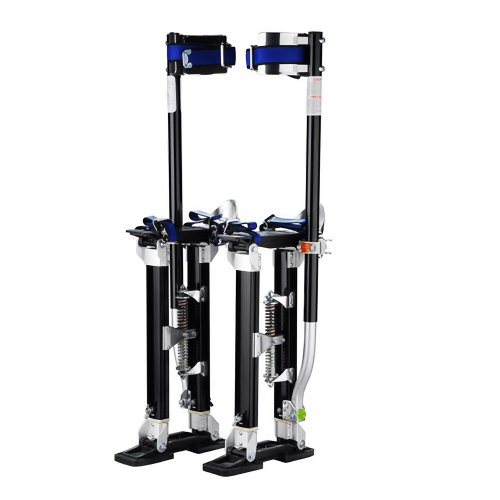 1120 Pentagon Tool 'Tall Guyz' Professional 24'-40' Black Drywall Stilts For Sheetrock Painting or Cleaning