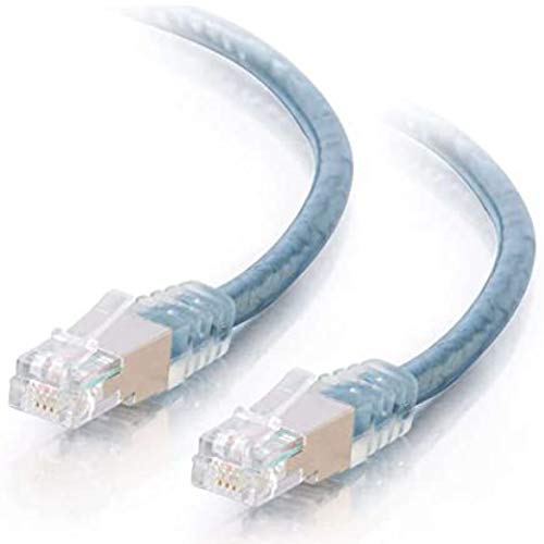 C2G RJ11 High-Speed Internet Modem Cable, 7 Foot Long, 28721 Transparent Blue
