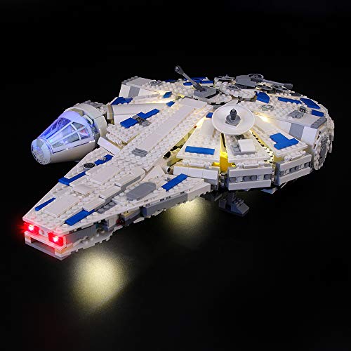 LIGHTAILING Light Set for ( Kessel Run Millennium Falcon) Building Blocks Model - Led Light kit Compatible with Lego 75212(NOT Included The Model)