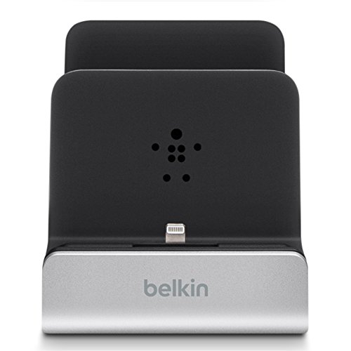 Belkin PowerHouse Dual Lightning Charging Dock for iPad Air, iPad Air 2, iPad 4th Gen, iPad mini 4, iPad mini 3, iPad mini 2, iPad mini, iPhone 6S / 6S Plus, iPhone 6 / 6 Plus, iPhone 5 / 5S / 5c, and iPod touch 7th Gen