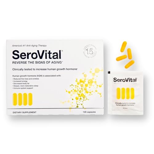 Serovital Renewal Complex, Serovital - Renewal Supplements - Female Critical Peptide Support - Revitalizer for Women, 120 Capsules (Pack of 1)