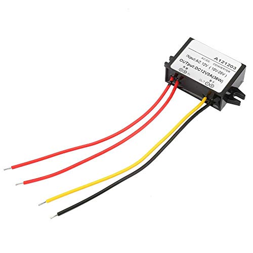 Step Down Voltage Convertor AC 10-28V to DC 12V Buck Voltage Regulator Power Module for Car/Waterproof Step Down Module Voltage Regulator Rectifier (3A)