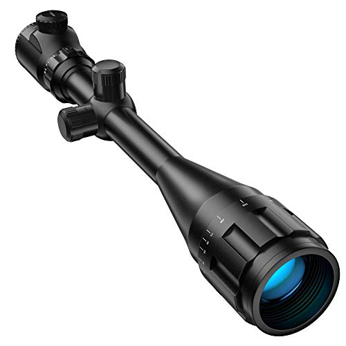 BESTSIGHT 6-24x50 Rifle Scope for Hunting Tactical 6-24X50 AOE Riflescope for Shooting with Red&Green Illuminated