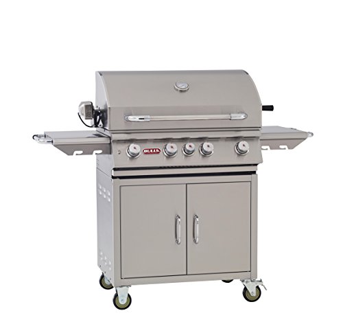 Bull Outdoor Products BBQ 44001 Angus 75,000 BTU Grill with Cart, Natural Gas