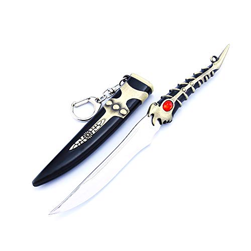 LONGHE Game Little Finger Valyrian Steel Dagger Sword Weapon Metal Model Action Figure Arts Toys Collection Keychain Gift