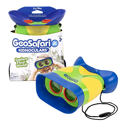 Educational Insights GeoSafari Jr. Kidnoculars, Binoculars for Toddlers & Kids, Ages 3+