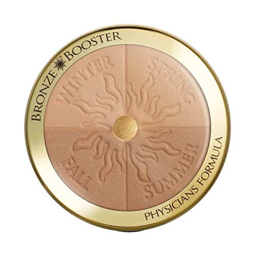 Physicians Formula Bronze Booster Glow-Boosting Season-to-Season Light-to-Medium Bronzer Makeup Powder, Dermatologist Approved