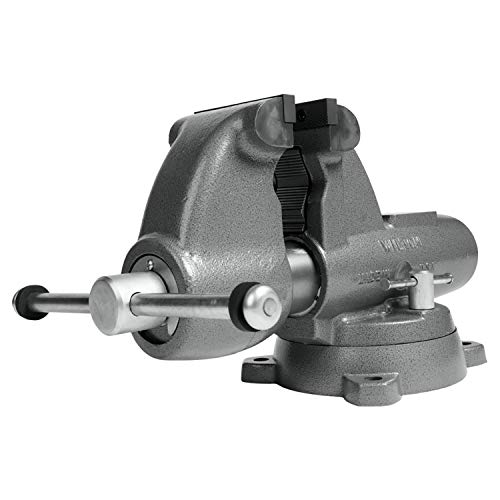 WILTON C-2 Pipe And Bench Vise, 5' Jaw Width, 7' Max Jaw Opening, 5-5/16' Throat Depth (28827)