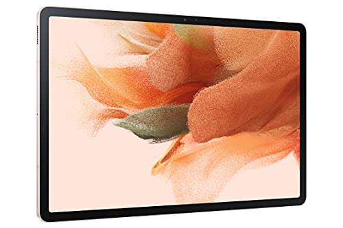 SAMSUNG Galaxy Tab S7 FE 12.4” 256GB WiFi Android Tablet w/ Large Screen, Long Lasting Battery, S Pen Included, Multi Device Connectivity, US Version, 2021, Mystic Pink