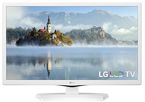 LG LED TV 24' 720p HD Display, Triple XD Engine., Internal Speaker, 60 Hz Refresh Rate, 1 HDMI, 1 USB, 1 (ATSC) - White