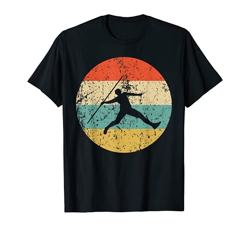 Javelin Throw Shirt - Vintage Retro Track And Field T-Shirt