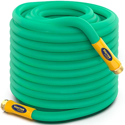 TBI Pro Pocket Garden Water Hose Lightweight - Drinking Water Safe with Solid Brass Fittings - Burst Strenght 500 psi Leak-Free 3 Layers Lead and BPA Free - Flexible with All-Weather 5/8 inc (10 ft)