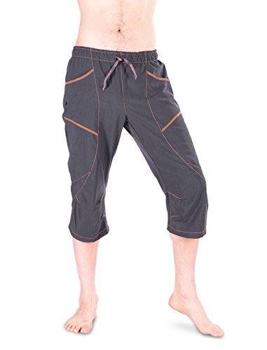 Ucraft 'Xlite Rock Climbing, Bouldering and Yoga Knickers. Lightweight, Stretching, Breathable (412-M-Graphite)