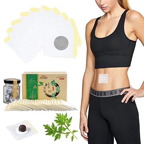 Effective Ancient Belly Pellet Healthy Herbal Tummy Pellets Mugwort Navel Sticker (30PCS)