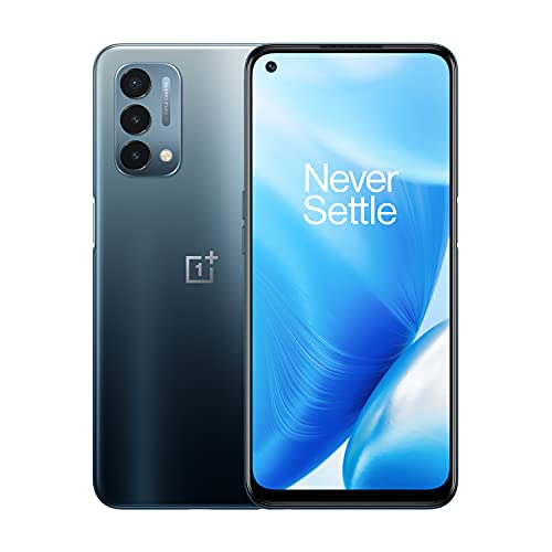 OnePlus Nord N200 | 5G Unlocked Android Smartphone U.S Version | 6.49' Full HD+LCD Screen | 90Hz Smooth Display | Large 5000mAh Battery | Fast Charging | 64GB Storage | Triple Camera,Blue Quantum